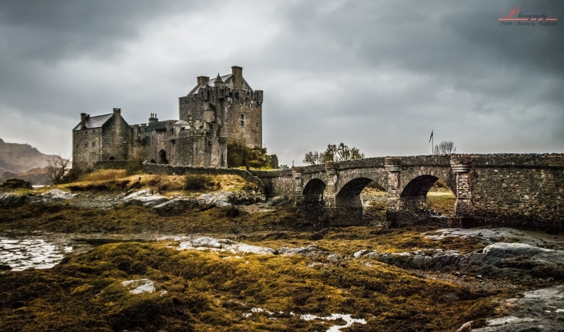 architecture, historia, desktop, scotland, de, bridge, siete, s5, medieval, nikon  d80, castle, samsung, tower, apple  ipad, donan, 1080P, seven, europe