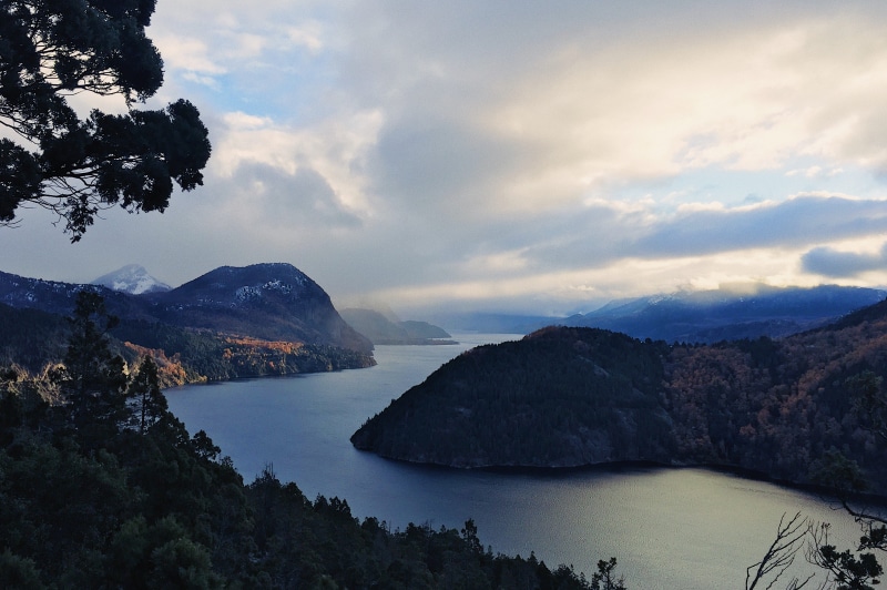 valley, water, sunset, tranquility, tranquil scene, outdoors, mist, san martin, idyllic, non-urban scene, nature, plant, no people, cloud - sky, green