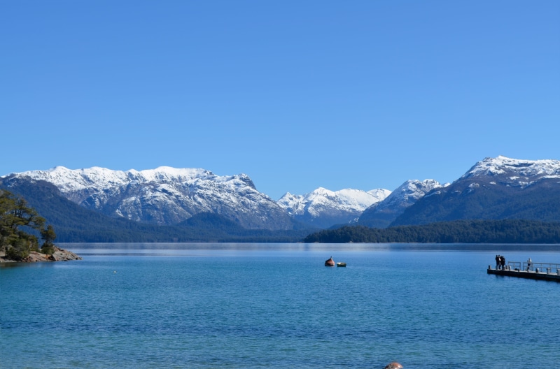 sky, scenics - nature, argentina, beauty in nature, mountain range, cold temperature, winter, travel destinations, tranquil scene, ice, day, 4K, mountain