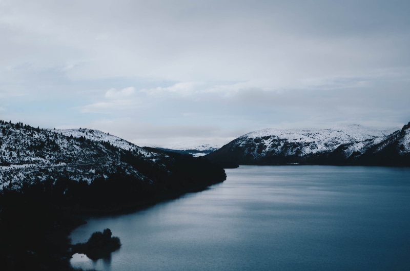 cloud - sky, forest, frozen, day, no people, nature, huge, cold temperature, outdoors, san carlos de bariloche, cloud, 4K, mountain, winter, lake, idyllic