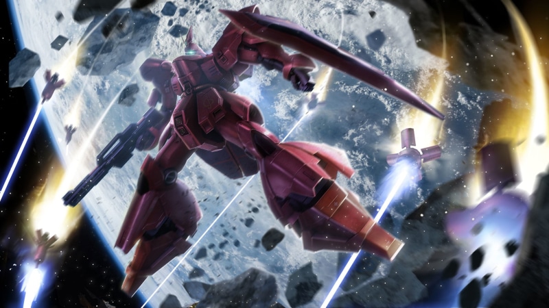 MSN-04 Sazabi, 1080P, Anime, Gundam, Mecha