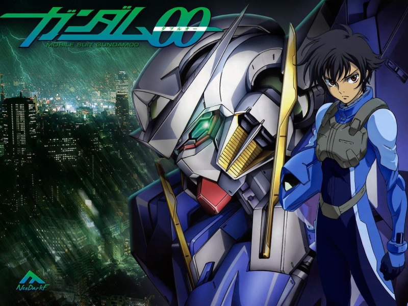 robot, art and craft, building, male likeness, standing, human representation, sculpture, creativity, architecture, no people, built structure, Gundam 00 exia