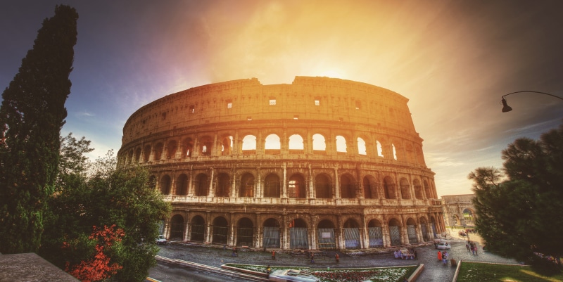 ruined, landmark, rome, ancient, famous, building exterior, summer, renaissance, built structure, architecture, archaeology, travel destinations, sky, the past