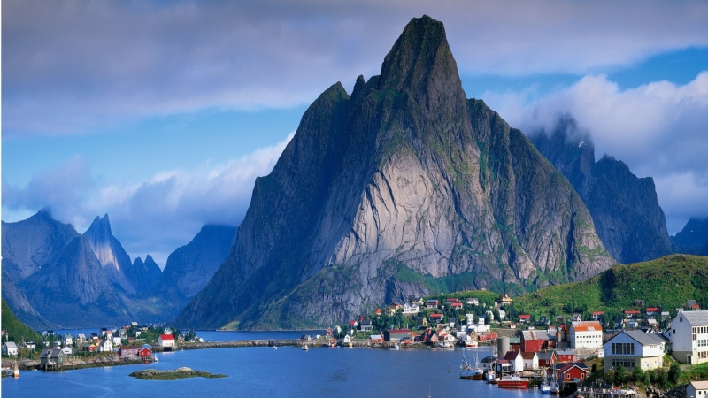 lofoten, photography, mountains, reine, x, Landscapes, hd, nature, norway, art, 1080P