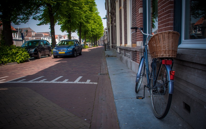 incidental people, 4K, blue, beach, netherlands, automobile, transportation, path, potted plant, vehicle, plant, symbol, direction, city, car, cruiser