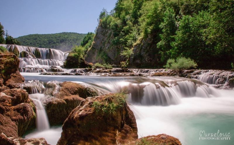 no people, flowing, Waterfalls, rock, idyllic, 5K, blurred motion, environment, land, falling water, buk, day, waterfall, river, tree, beauty in nature