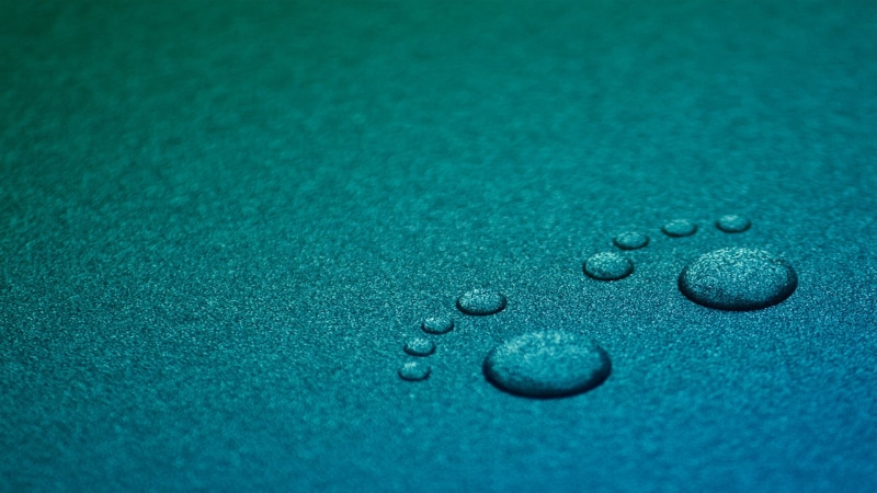copy space, textured, no people, full frame, textile, drop, purity, pattern, extreme close-up, wealth, droplets, indoors, blue, wet, water drops, footprints
