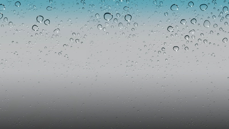 droplet, 3d and abstract, water, ipad, home, 1080P