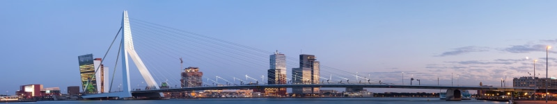 modern, sky, architecture, skyscraper, holland, city, office building exterior, city life, 5K, cityscape, urban skyline, water, transportation, outdoors