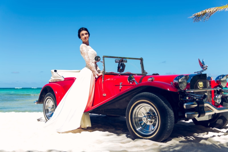 transportation, female, posture, luxury, fashion, day, retro, oceanside, convertible, beauty, woman, pretty, ocean, beautiful, 5K, oceanshore, wheels