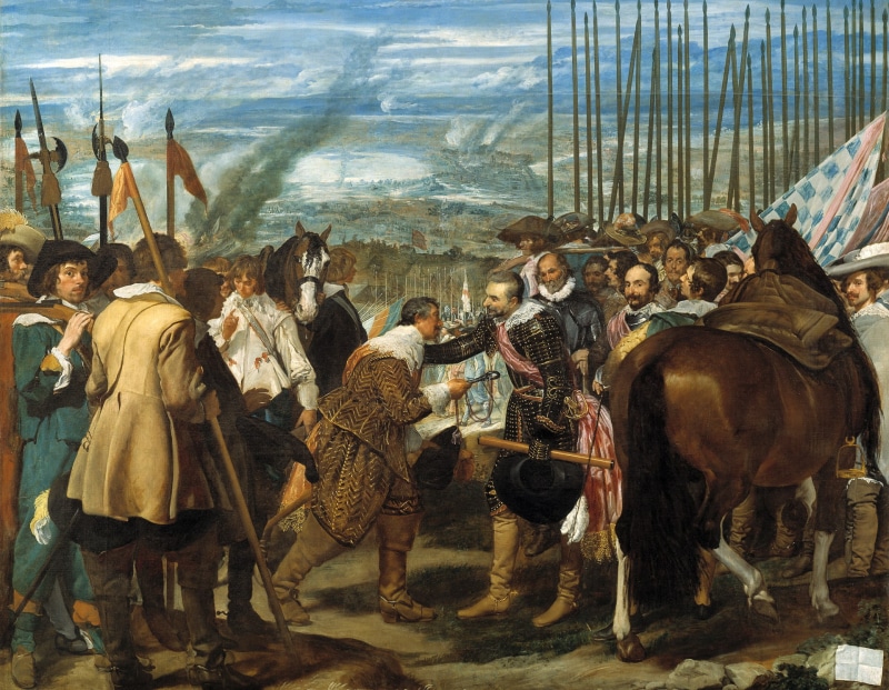 picture, The Surrender Of Breda, Diego Velazquez, genre, 1080P