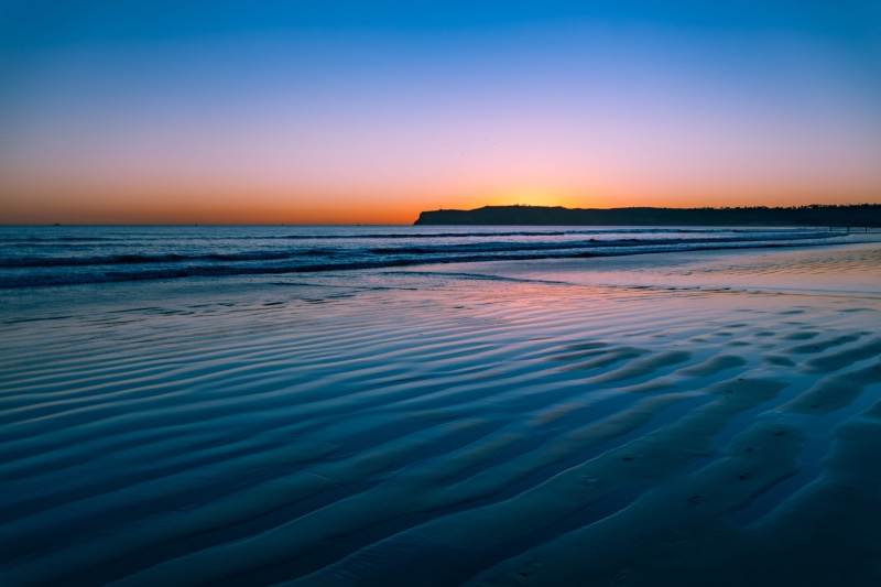 uSA, san, land, 4K, blue, horizon, sand, Coronado, water, San Diego, travel destinations, dusk, tranquil Scene, landscape, beach, vista, tranquility, outdoors
