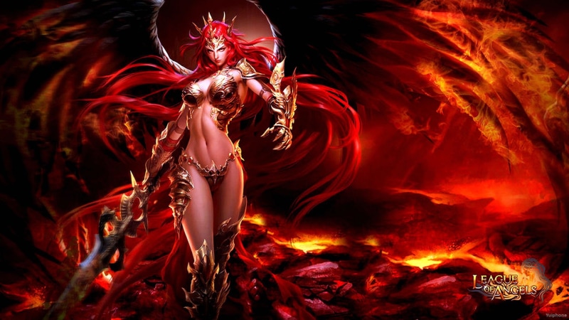 of, angels, fantasy, game, warrior, league, 23, Loa, 1080P, angel