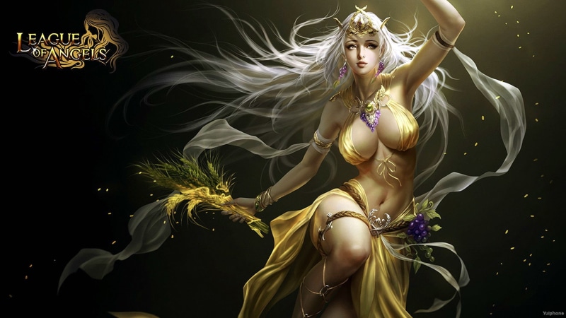 motion, beautiful woman, nature, dancing, fantasy, adult, blond hair, league, hair, Loa, wind, one person, hairstyle, game, warrior, clothing, of, angel
