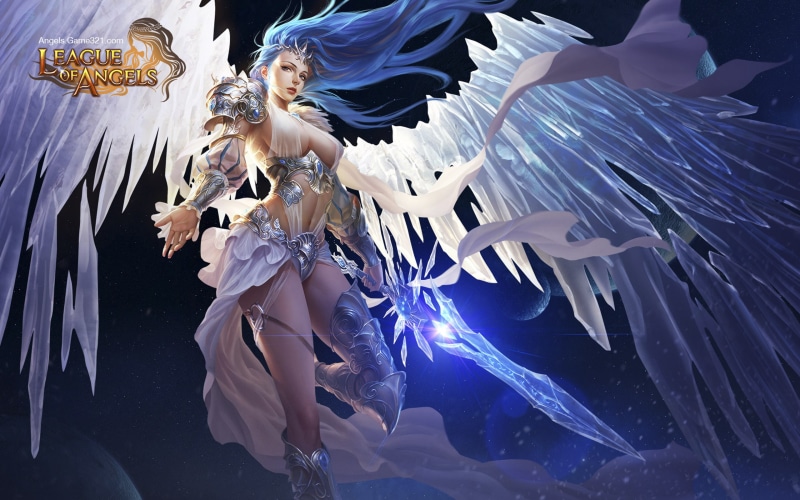 character, warrior, art, league, mobile, desktop, 2K, glacia, angels, pictures, angel, hd, phones