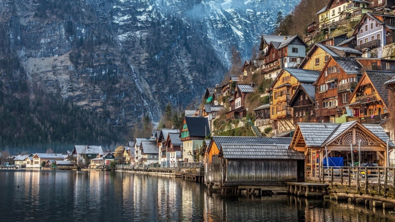 1080P, Bad Goisern, landscape