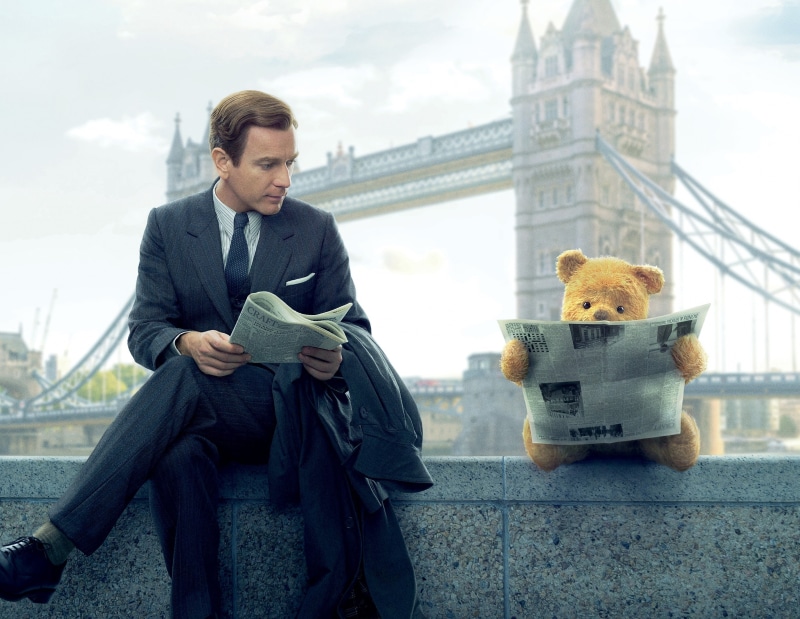 Christopher Robin, Winnie-the-Pooh, 2K, Ewan McGregor