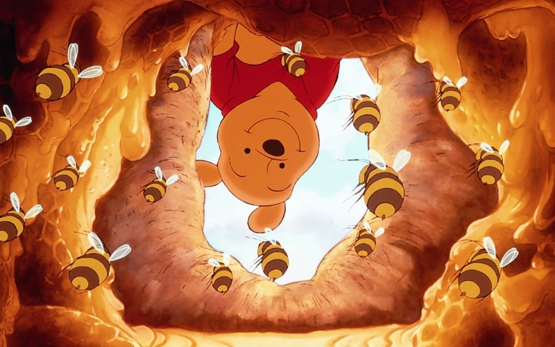 nature, directly below, festival, no people, creativity, sunlight, art and craft, celebration, winnie the pooh images and pictures, design, outdoors, representation