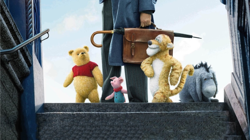 poster, 2018 movies, tigger, eeyore, piglet, 2K, movies, christopher robin, winnie the pooh, hd