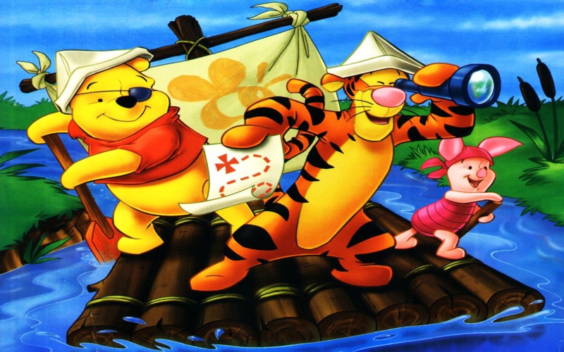 search, hd, winnie, hidden, river, disney, tigger, alloy, piglet, 1080P, pooh, treasures
