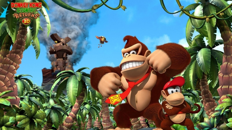 1080P, Donkey Kong Country Returns 3D, Donkey Kong