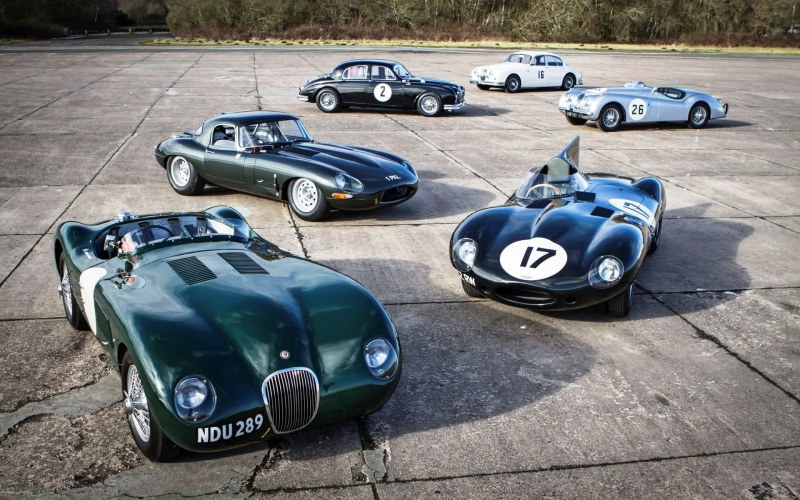 mode of transportation, blue, racecar, nature, car, Jaguar E-Type, driving, street, day, 1080P, road, city, motor racing track, auto racing, transportation