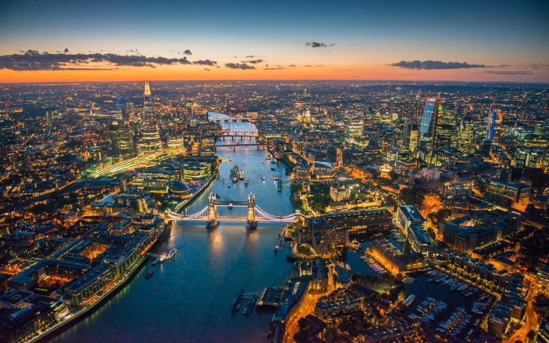 aerial, photographs, london, 2K, hd, river, thames