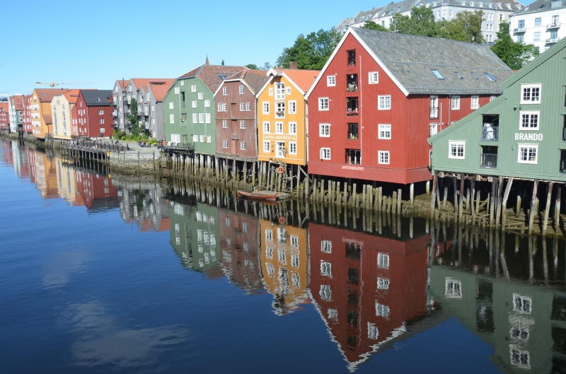 norway, nature, building, Trondheim, no people, europe, nautical vessel, Norway, built Structure, city, row house, residential district, cityscape, house