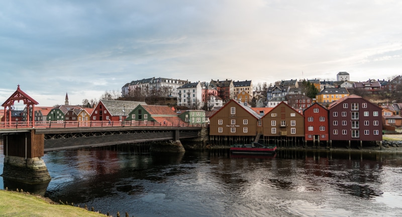 reflection, building, house, architecture, nature, travel destinations, norway, cityscape, outdoor, building exterior, sky, bridge, no people, built structure