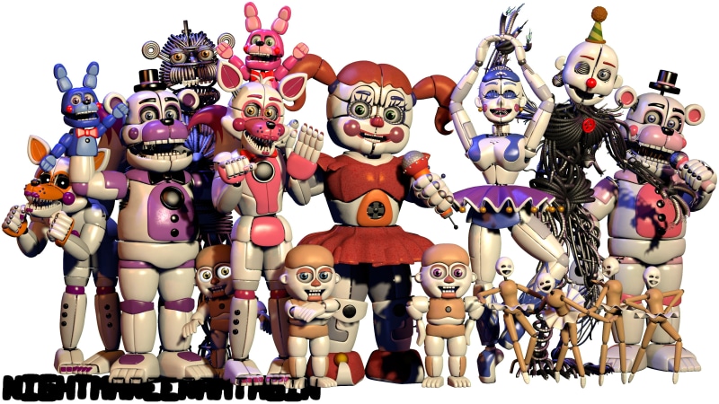 Five Nights at Freddys, 4K, Five Nights at Freddys: Sister Location
