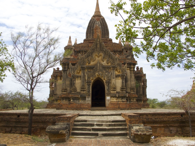 spirituality, tourism, burma, no people, bagan, travel destinations, tree, pagoda, day, outdoors, photography, staircase, built structure, architecture