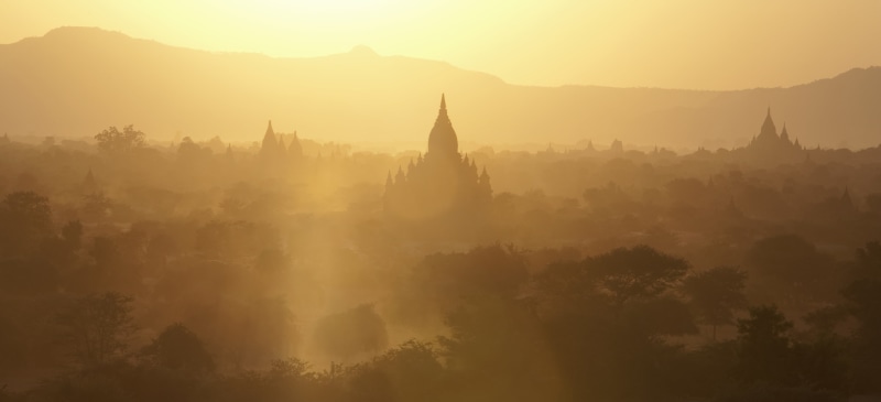 belief, no people, outdoors, travel destination, sunlight, tourism, place of worship, sunset, built structure, plant, silhouette, architecture, 4K, sightseeing
