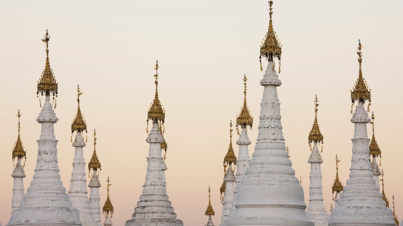pagoda, mandalay, 2K, white, burma, Architecture, kuthodaw, stupas
