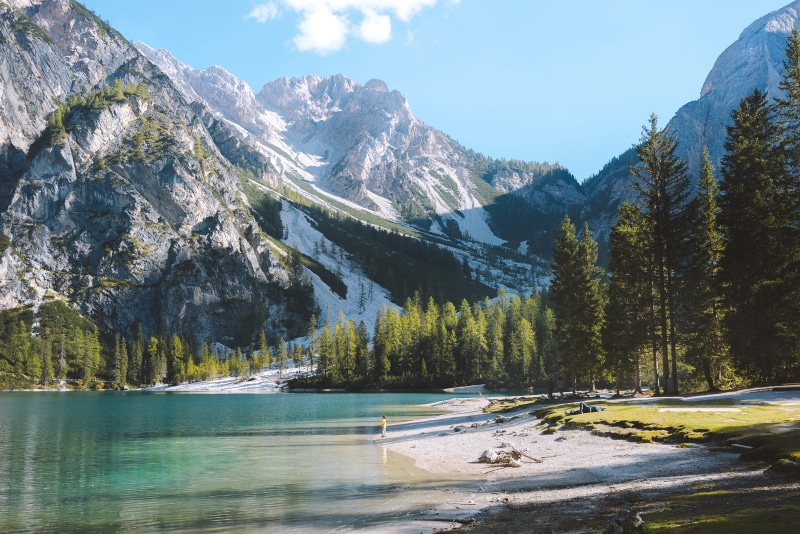 idyllic, non-urban scene, formation, day, italy, mountain, beauty in nature, sky, nature, mountain range, 4K, scenics - nature, tree, tranquility, no people