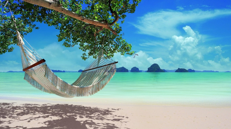 hd, landscape, thailand, blue, water, tubakak, krabi, chair, relaxation, resort, 2K, boutique, beach