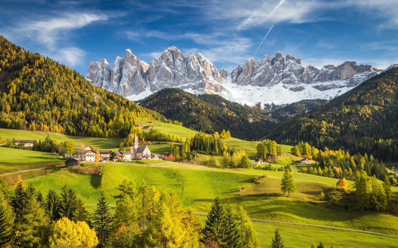 villnoss, park, italy, national, 2K, landscape, dolomites, funes