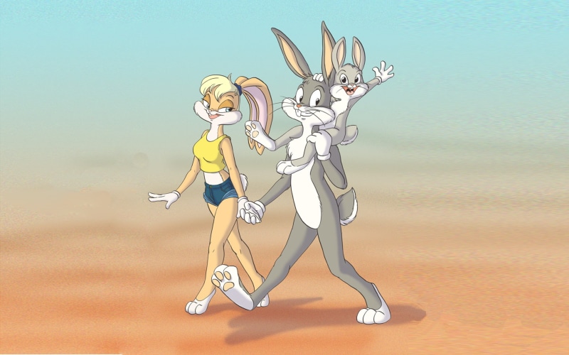 baby, lola, 1080P, looney, tunes, hd, bunny, bugs