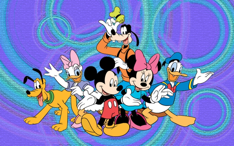  desktop, mobile, 1080P, phones, laptops, friends, mouse, mickey, hd