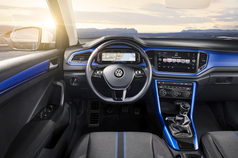 2020 Cars, 2K, Volkswagen T-Roc, interior, 4k