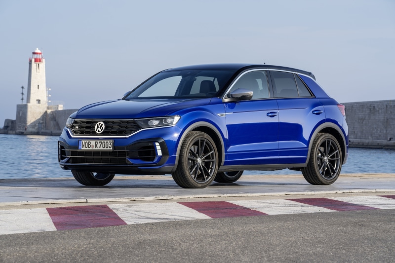 4K, Blue Car, Volkswagen T-Roc, Car, Vehicle, Volkswagen, SUV