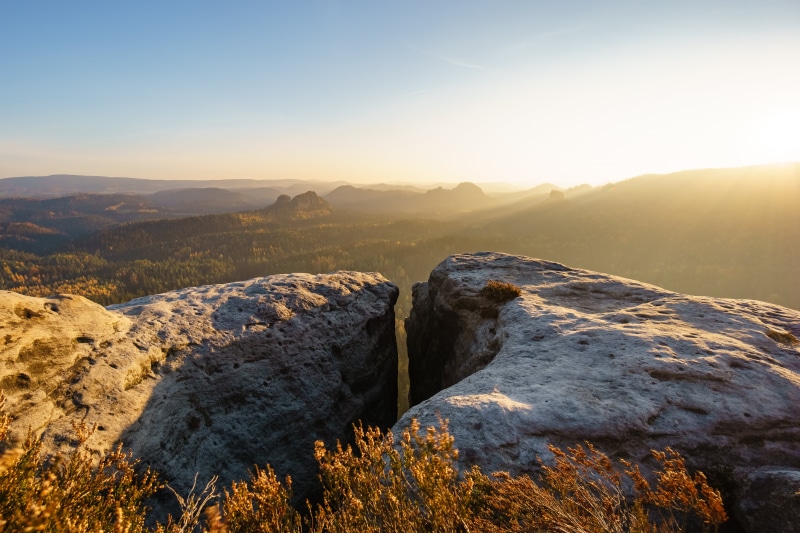 photography, sunset, Germany, gray, mountain Peak, Felsen, cliff, Deutschland, 4K, rock - Object, Herbst, sky, mountain, Sunrise, scenics, Nature, focus