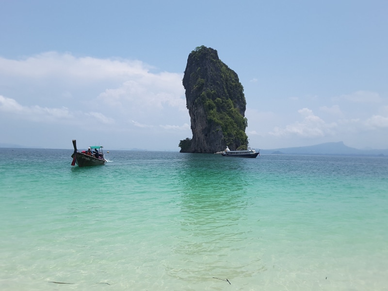 the south, sea thai, travel Destinations, island, rock - object, Andaman Sea, rock formation, sea, scenics - nature, travel, the andaman sea, tropical Climate