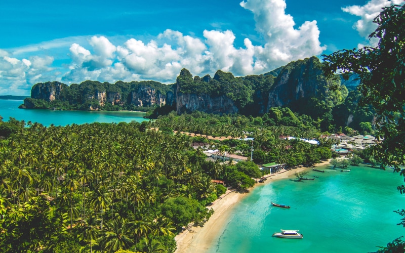 province, phi, 2K, photo, koh, railay, tropical, island, hd, krabi, paradise, beach, thailand
