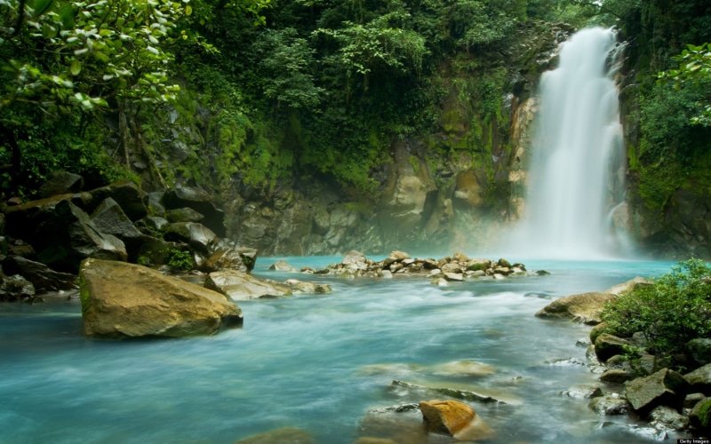 waterfall, rica, 2K, costa
