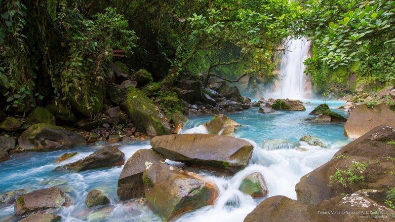 rica, tenorio, national, 2K, Waterfalls, volcano, costa, park