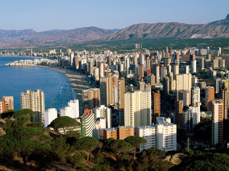 benidorm, costa, 720P, spain, blanca