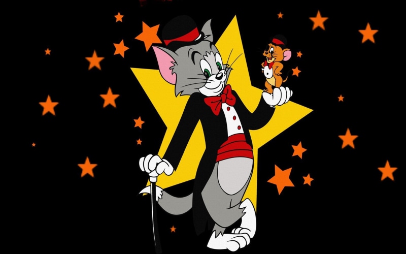2K, jerry, cartoon, tom, hd, magical, desktop, show