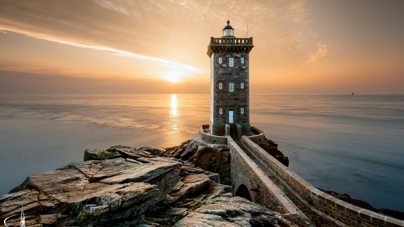 sea, tower, nature, cloud - sky, human body part, lighthouse of kermorvan, water, peninsula, kermorvan lighthouse, architecture, europe, kermorvan peninsula