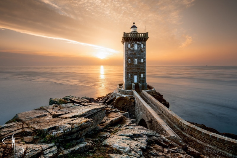 1080P, Le Conquet, France, Lighthouse of Kermorvan, Brittany