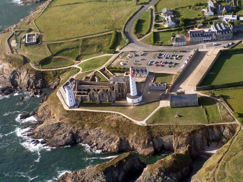 day, dam, Pointe Saint-Mathieu, bridge, building exterior, Brittany, environment, travel, France, transportation, water, no people, outdoors, architecture
